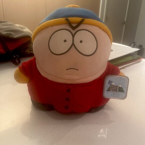 South Park 13” Eric Cartman Plush Comedy Central 1998 RARE Weighted Feet (Tag) - Picture 1 of 4